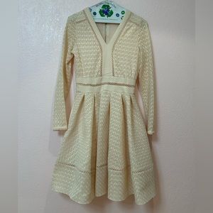 Maje Long Sleeve Dress with Pockets